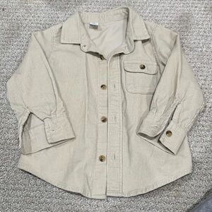 Boys Old Navy 2T button down khaki corduroy Shirt